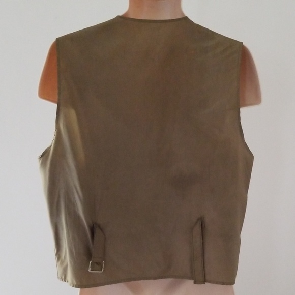 Vintage Touch Paisley Mens Dress Vest Size Medium - Picture 5 of 8